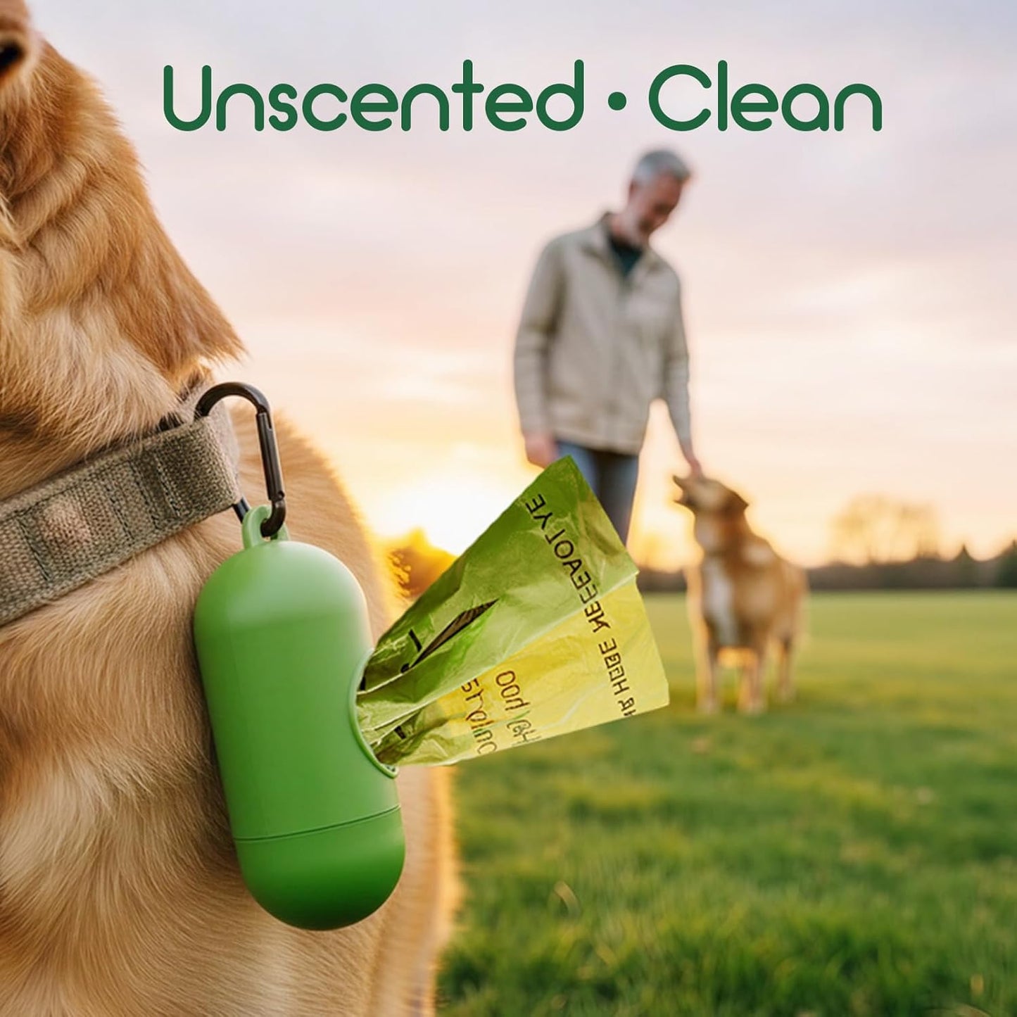 Biodegradable Dog Poop Bags 360 Count Scented, Leak Proof and Extra Thick Waste Bag Refill